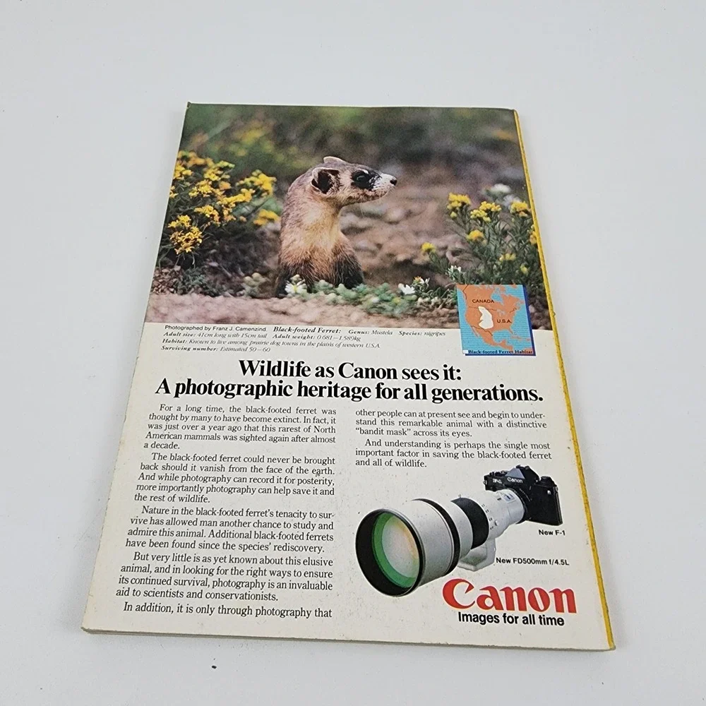 National Geographic‎ Magazine February 1983 No Insert